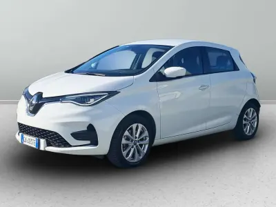 Usata Renault Zoe Zen 100 kW (136 CV) 2020 Bianco Utilitaria