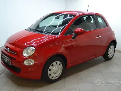 Usata Fiat 500 Pop 69 CV (50 kW) 2020 Rosso Utilitaria