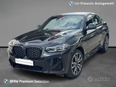 Usata BMW X4 M Sport 190 CV (139 kW) 2023 Nero / metallizzato SUV
