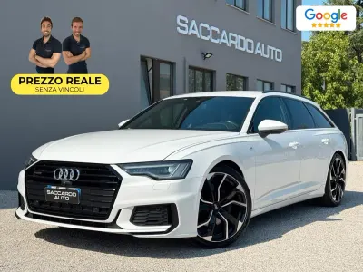Usata Audi A6 S-Line 286 CV (210 kW) 2019 Bianco Station wagon