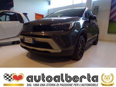 Usata Opel Crossland X Design & Tech 110 CV (80 kW) 2022 Grigio scuro / tetto nero SUV