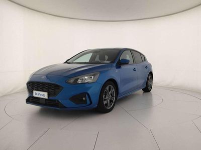 Blu/azzurro Usata 2021 Ford Focus ST-Line Berlina | 16.700 € (Buon prezzo)