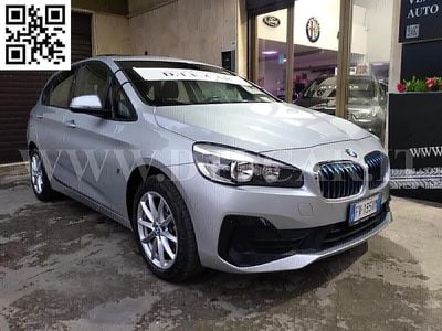 Usata BMW 225 Active Tourer iPerformance 136 CV (100 kW) 2019 Argento Monovolume
