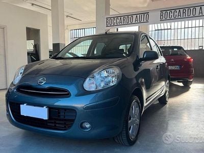 Usata Nissan Micra Tekna 80 CV (58 kW) 2012 Grigio Utilitaria