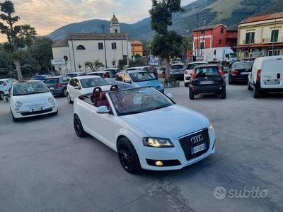 Usata Audi A3 Cabriolet Ambition 140 CV (102 kW) 2009 Bianco Cabrio