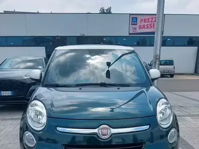 Usata Fiat 500L Lounge 85 CV (62 kW) 2015 Verde Monovolume