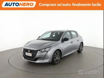 Usata Peugeot 208 Active 101 CV (74 kW) 2022 Grigio Utilitaria