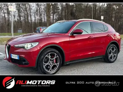 Usata Alfa Romeo Stelvio Executive 210 CV (154 kW) 2017 Rosso SUV