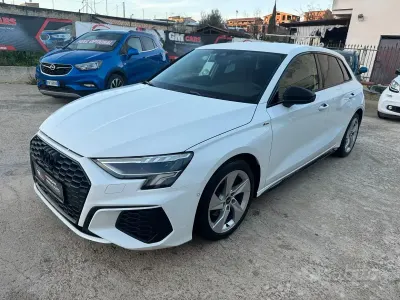 Brugt Audi A3 S-line plus 150 HK (110 kW) 2022 Hvid Sedan