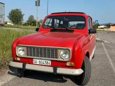 Usata Renault R4 34 CV (25 kW) 1985 Rosso Cabrio