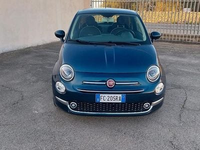 Usata Fiat 500 Lounge 95 CV (69 kW) 2016 Blu Utilitaria