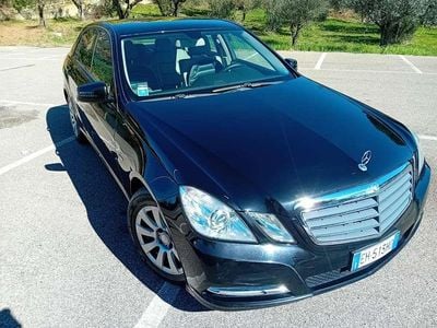 Usata Mercedes E200 Executive 184 CV (135 kW) 2012 Nero Berlina