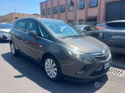 Usata Opel Zafira Tourer 136 CV (100 kW) 2014 Grigio Monovolume