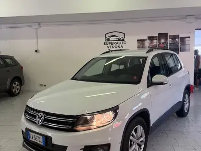Usata VW Tiguan Trendline 122 CV (89 kW) 2014 Bianco SUV