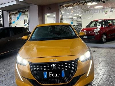 Usata Peugeot 208 Allure 100 CV (73 kW) 2020 Giallo Utilitaria