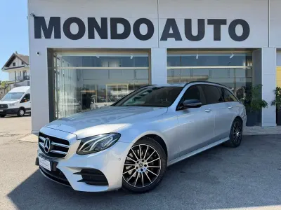 Gebraucht Mercedes E220 AMG line 194 PS (142 kW) 2018 Silber Kombi