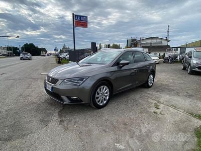 Usata Seat Leon ST Reference 104 CV (76 kW) 2015 Grigio Station wagon
