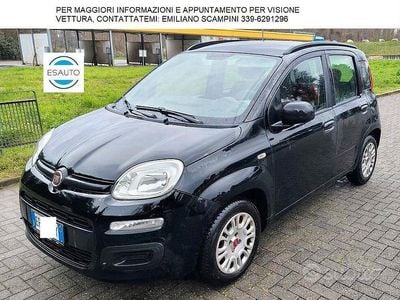 Usata Fiat Panda Lounge 69 CV (50 kW) 2013 Nero Utilitaria