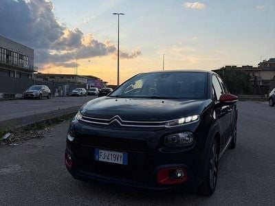Begagnad Citroën C3 Live 74 HK (54 kW) 2017 Svart Sedan