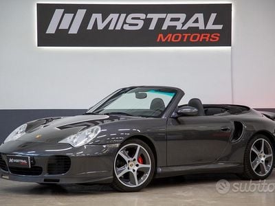 Usata Porsche 911 Turbo Cabriolet 420 CV (308 kW) 2005 Grigio Cabrio