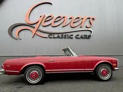 Usata Mercedes SL280 170 CV (125 kW) 1968 Rosso Cabrio