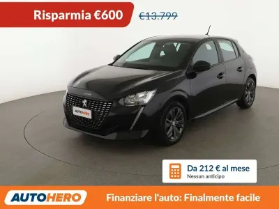 Usata Peugeot 208 Active 75 CV (55 kW) 2023 Nero Utilitaria