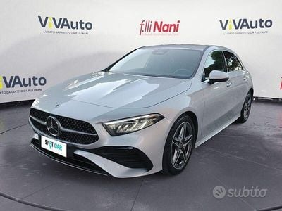 Usata Mercedes A180 Advanced Plus 116 CV (85 kW) 2023 Grigio Berlina