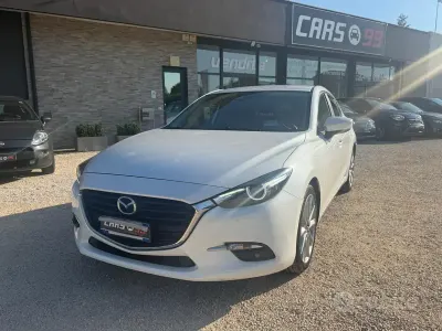 Usata Mazda 3 Exceed 105 CV (77 kW) 2018 Bianco Berlina