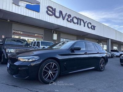 Usata BMW 520 M Sport 190 CV (139 kW) 2022 Nero Station wagon