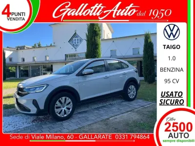 Usata VW Taigo 95 CV (69 kW) 2022 Grigio SUV