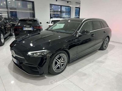 Usata Mercedes C180 Premium 163 CV (119 kW) 2022 Nero Station wagon