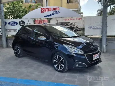 Brugt Peugeot 208 GT-line 102 HK (75 kW) 2019 Sort Hatchback