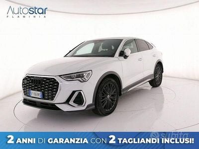 Usata Audi Q3 Sportback S-Line 230 CV (169 kW) 2019 Bianco SUV