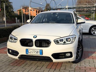 Usata BMW 120 Sport Line 190 CV (139 kW) 2016 Bianco Utilitaria