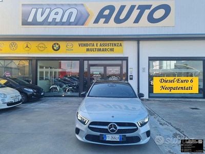 Usata Mercedes A180 Executive 116 CV (85 kW) 2018 Argento Berlina