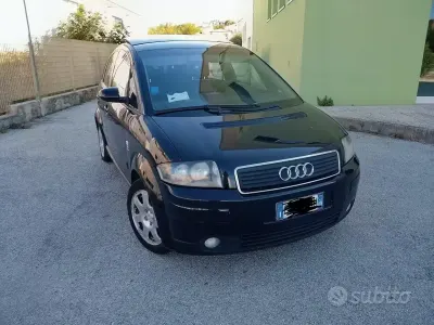 Usata Audi A2 S-Line 75 CV (55 kW) 2005 Nero Utilitaria