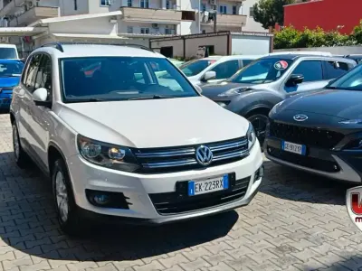 Usata VW Tiguan Trendline 110 CV (80 kW) 2012 Bianco SUV