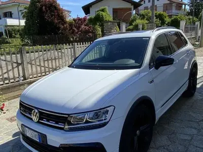 Usata VW Tiguan 150 CV (110 kW) 2019 Bianco SUV