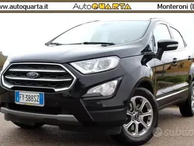 Usata Ford Ecosport 100 CV (73 kW) 2019 Nero SUV