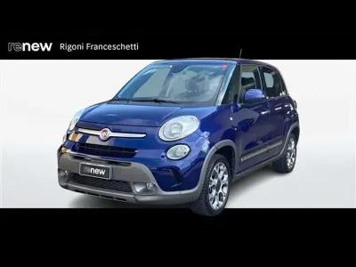 Usata Fiat 500L Trekking 95 CV (69 kW) 2016 Blu scuro Monovolume