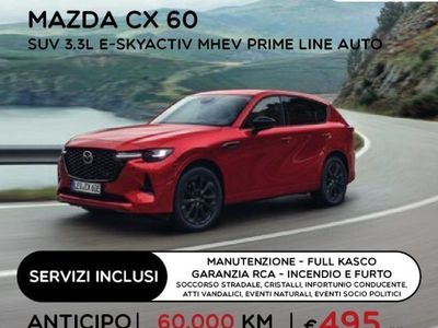 usata Mazda CX-60 3.3L e-Skyactiv D 200 CV M Hybrid 2WD Prime Line nuova a Castenaso