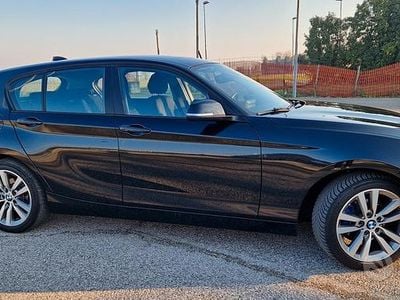 Usata BMW 118 2017 Nero Utilitaria