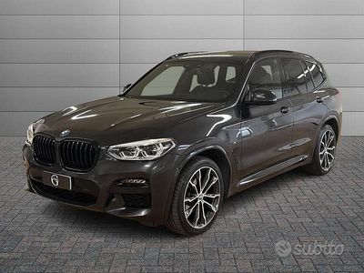 Usata BMW X3 M Sport 190 CV (139 kW) 2021 Gray SUV