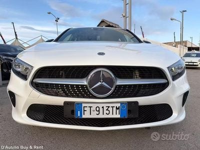 Usata Mercedes A180 116 CV (85 kW) 2019 Bianco Berlina