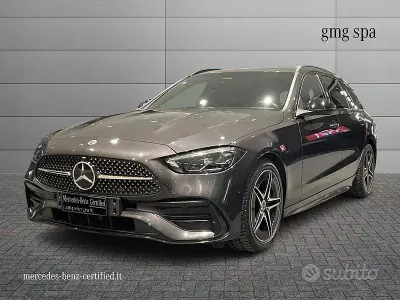 Usata Mercedes C220 AMG 197 CV (144 kW) 2023 Grigio Station wagon