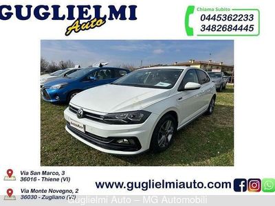 Usata VW Polo R-line 95 CV (69 kW) 2019 Bianco Utilitaria