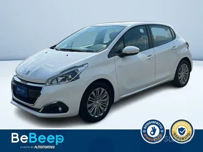 Usata Peugeot 208 Allure 82 CV (60 kW) 2016 Bianco pastello Utilitaria