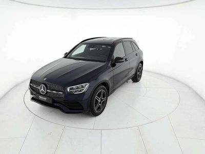 Usata Mercedes GLC220 Premium 194 CV (142 kW) 2020 Blu/azzurro SUV