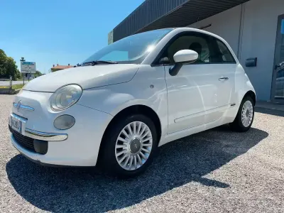 Usata Fiat 500 Lounge 69 CV (50 kW) 2008 Bianco Berlina