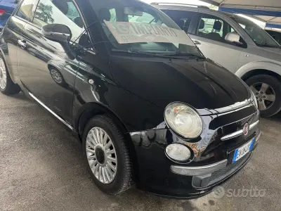 Usata Fiat 500 Lounge 69 CV (50 kW) 2012 Nero Berlina